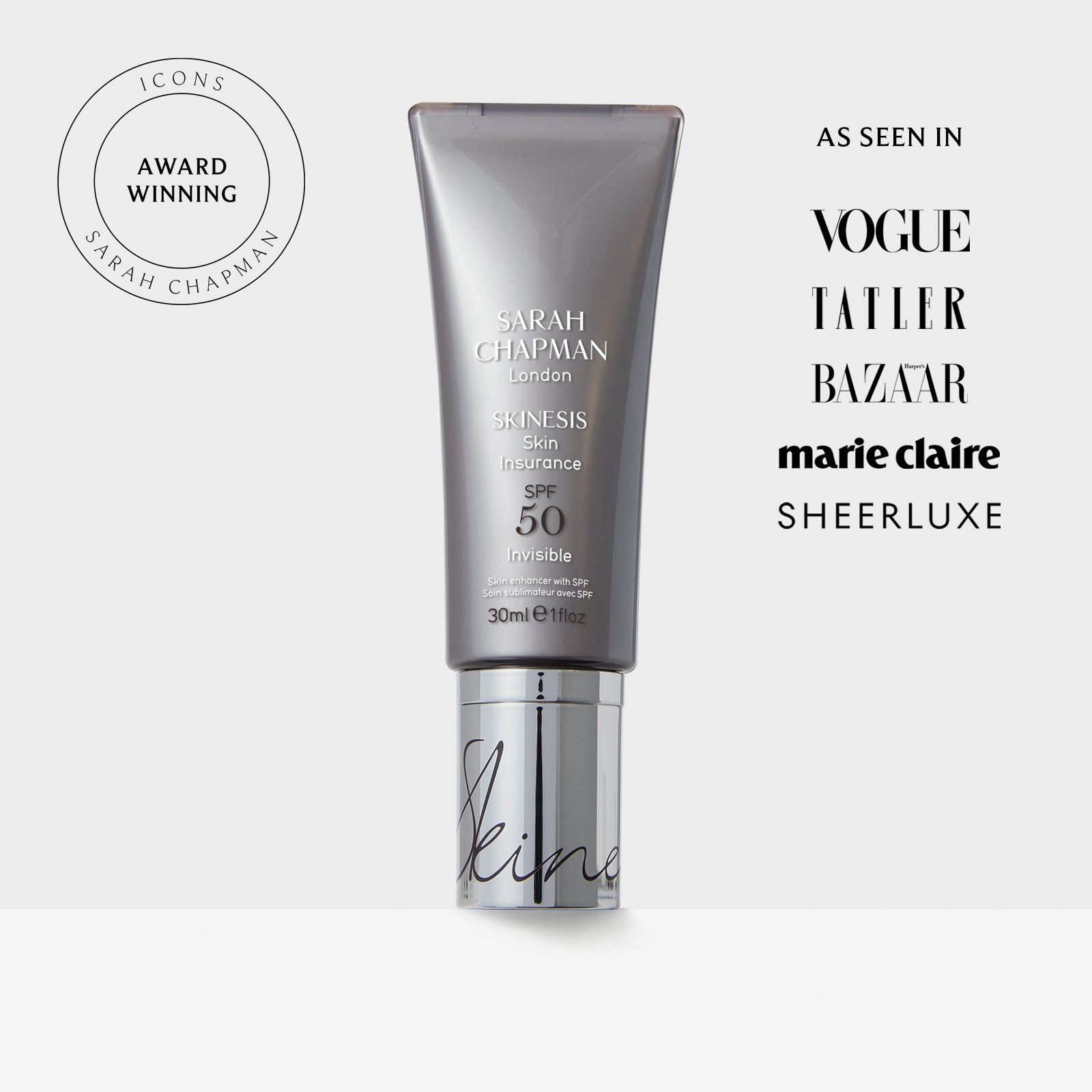 Skin Insurance SPF 50 Invisible
