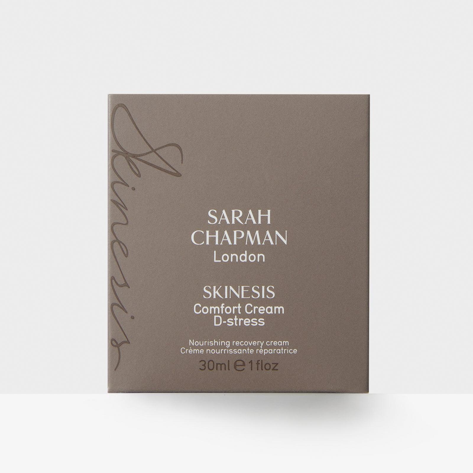 Sarah Chapman Skinesis Comfort Cream D-Stress 30ml Outer Packaging