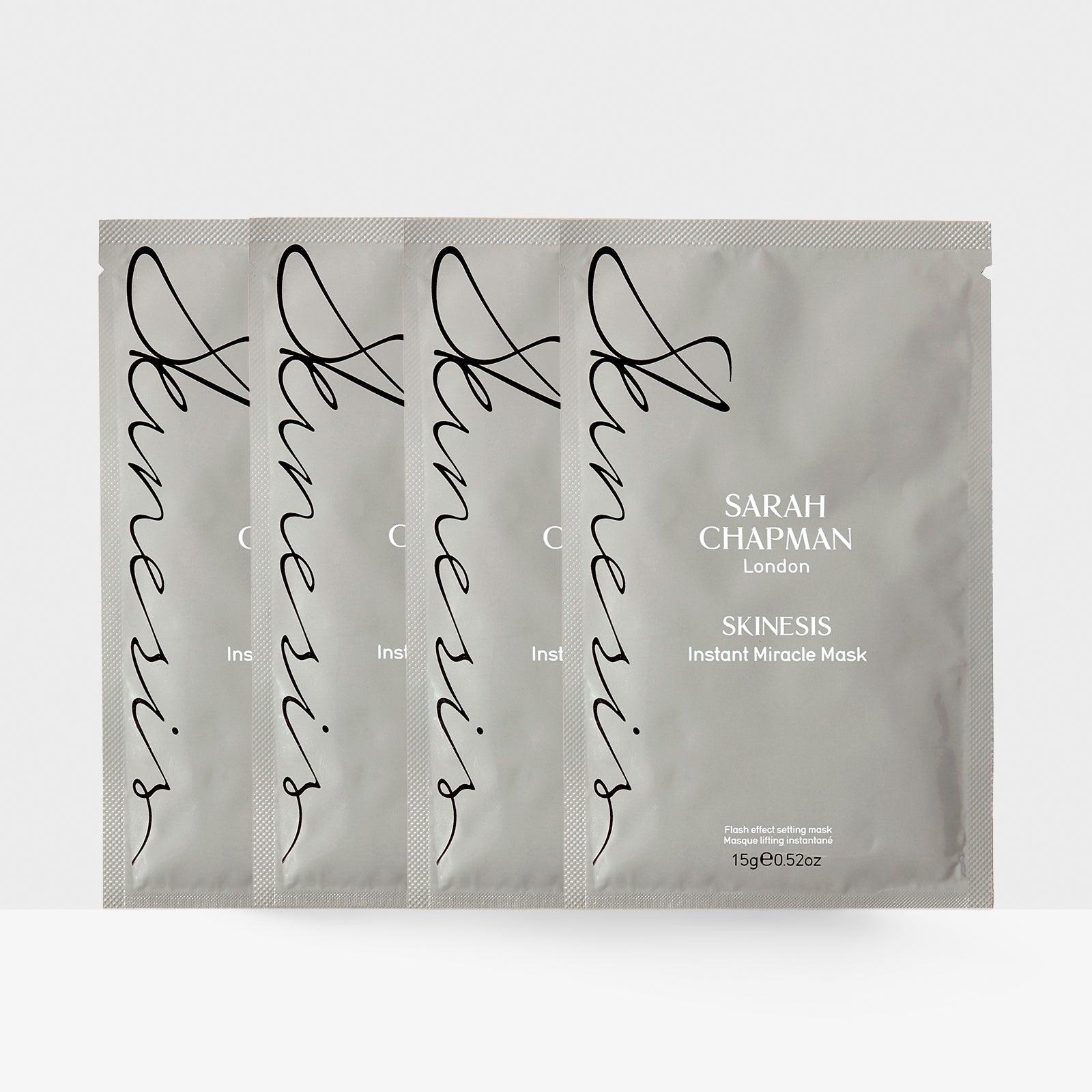 Instant Miracle Mask Pack of 4 sachets - Sarah Chapman Skinesis
