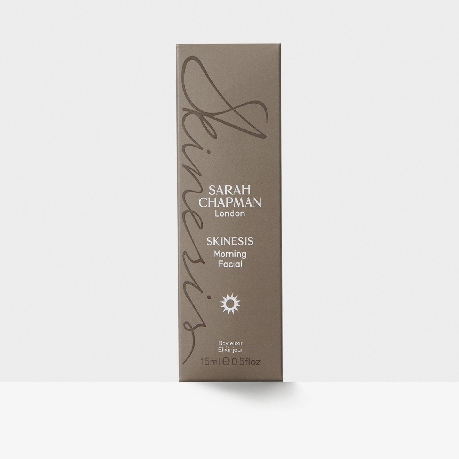 Morning Facial day elixir 15ml Outer Packaging - Sarah Chapman Skinesis