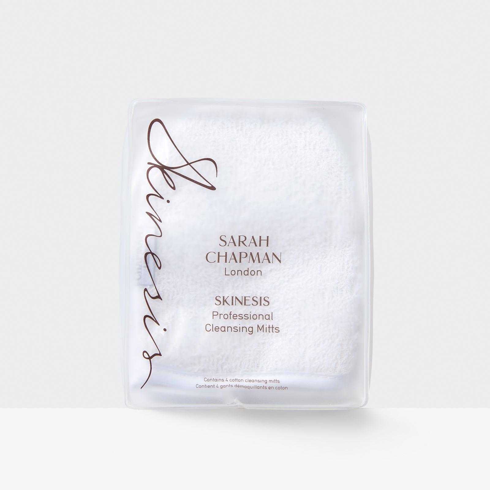 Professional Cleansing Mitt Sarah Chapman Skinesis pack of 4 outer packaging