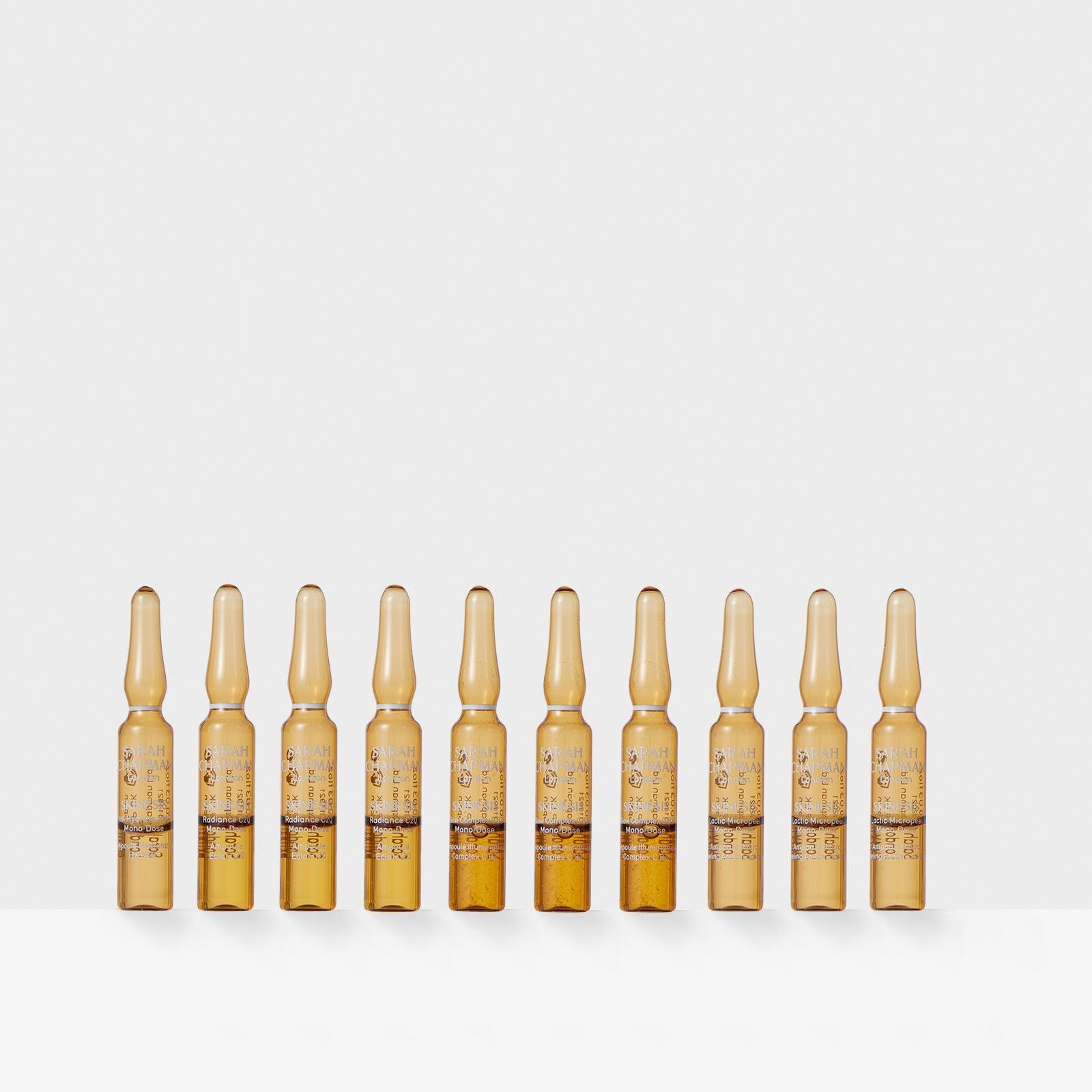 Radiance Recharge System Ampoules Sarah Chapman Skinesis