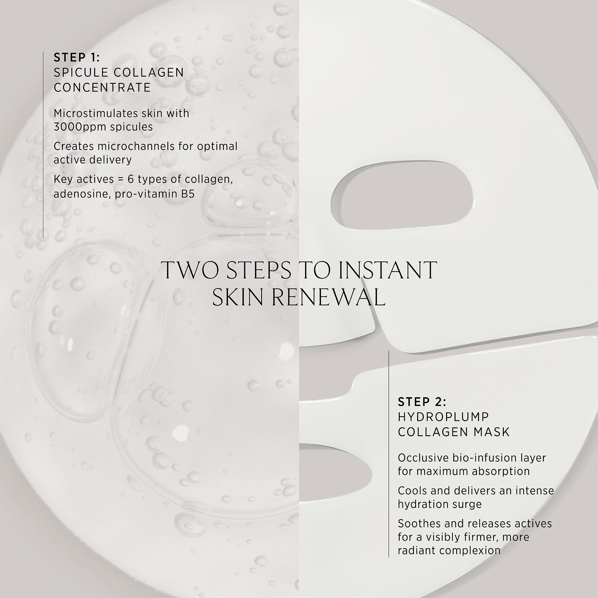 Spicule Collagen Infusion Mask