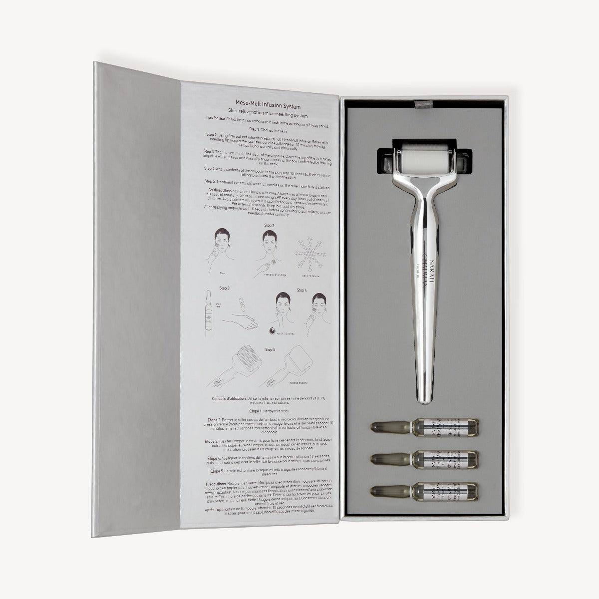 Meso Melt Infusion System Skinesis Sarah Chapman London - Opened box